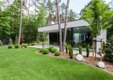 Nowoczesny dom murowany - Wiązownia