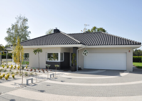 Realizacja domu z dużymi przeszkleniami