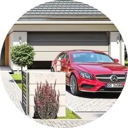 Projekty domów z garażem 2-st.