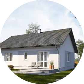 Gotowe domy bez garażu