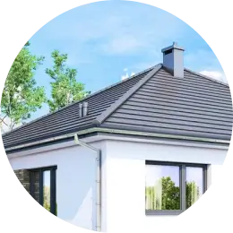 Projekty domów z dachem czterospadowym