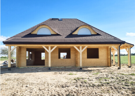 Dom z wolim okiem w Giżycku