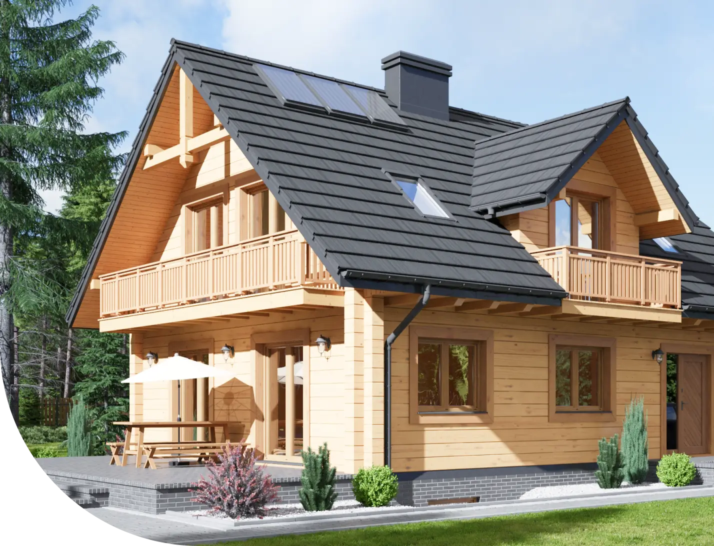 Budowa domu w technologii z bali