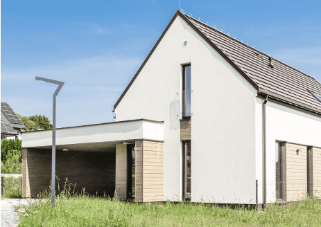 Dom prefabrykowany w Libertowie k. Krakowa