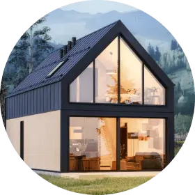 Gotowe domy do 70 m2