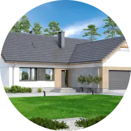 Projekty domów w kształcie litery L