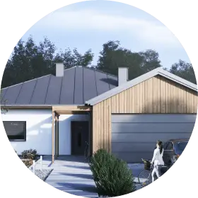 Gotowe domy z garażem