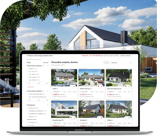 oferta gotowych projektów domów