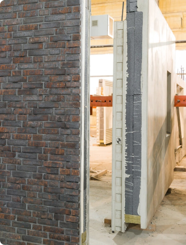 Dom z prefabrykatów betonowych