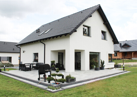 Dom z poddaszem użytkowym