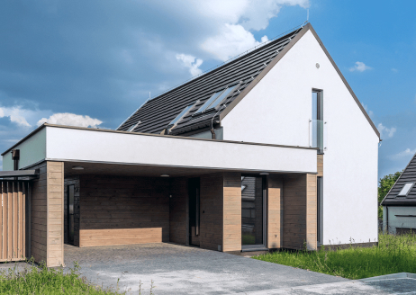 Dom prefabrykowany w Libertowie k. Krakowa