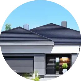 Projekty domów z dachem wielospadowym