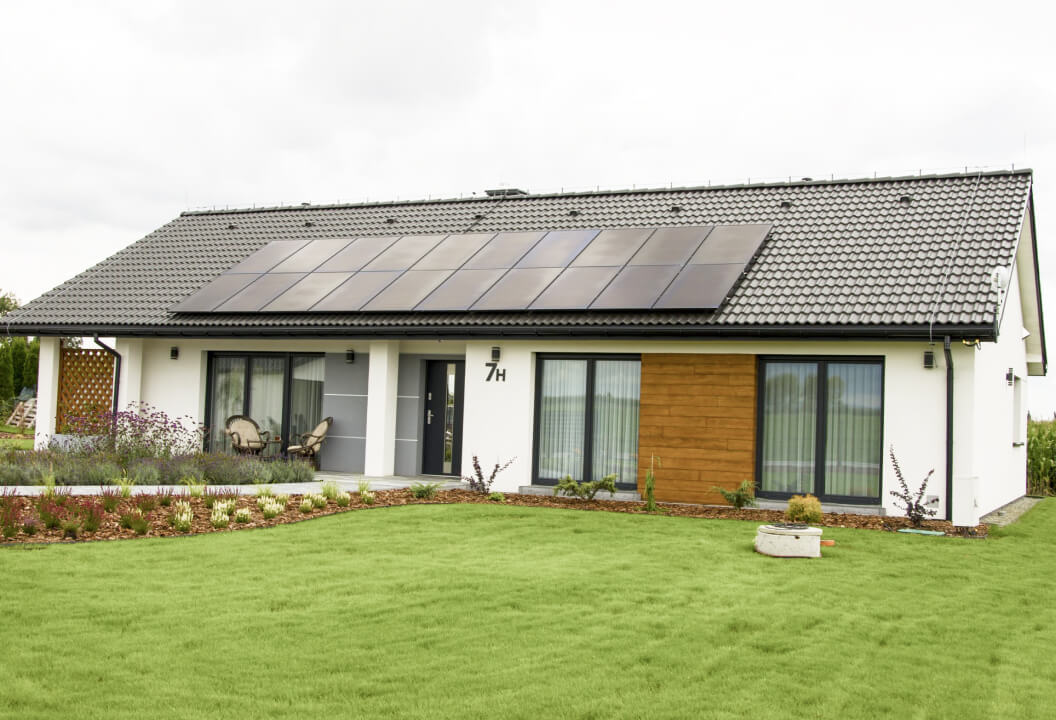 Fotowoltaika - technologia prefabrykowana keramzytowa