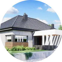 Projekty domów >parterowych