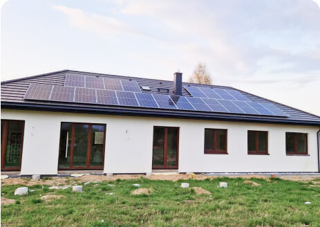 Dom parterowy prefabrykowany w Michrowie