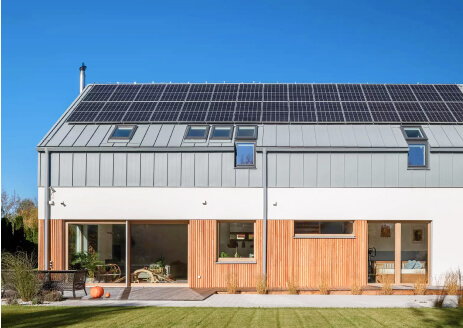 Nowoczesny dom prefabrykowany koło Warszawy