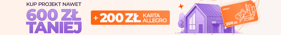 Projekty nawet 600 zł taniej + karta allegro 200 zł! 🔥